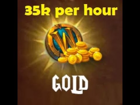 35 K PER HOUR AMAZING !!!!!  Wow BFA (8.3) Gold making - Farming spot