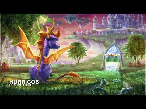 spyro trilogy ✨ relaxing music with rain sounds 🌧