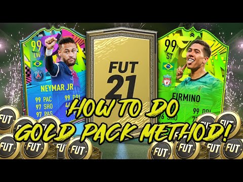 GOLD PACK METHOD IS INSANE!! UNLIMITED PACKS & EASY PROFIT!! | FIFA 21 ULTIMATE TEAM