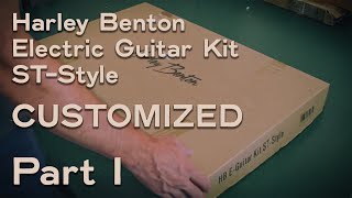 Video thumbnail for Harley Benton Guitar Kit ST-Style CUSTOMIZED, Part 1 - Unboxing, Measurements and Preparation by Francesco Walter Iannotti
