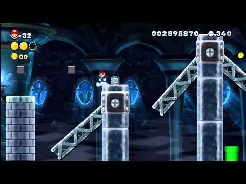 Frosted Glacier - Wendy's Shifting Castle [New Super Mario Bros Wii U]