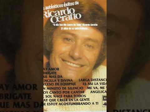 El día que me canse de todo. Ricardo Ceratto