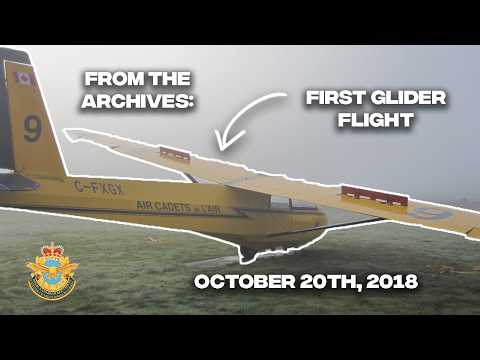 FROM THE ARCHIVES: My First Glider Flight (2018/10/20)