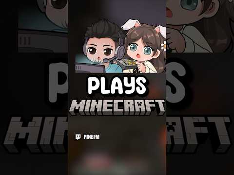 Pine and Siri play Minecraft..