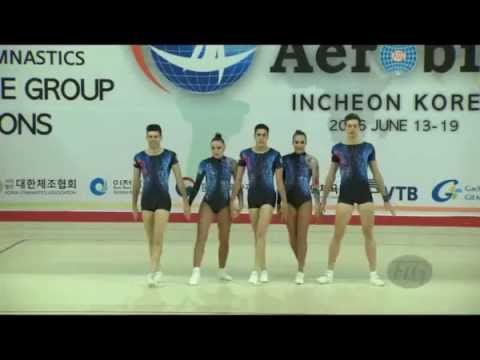 2016 Aerobic Worlds, Incheon (Kor) -Routine ITALIA-