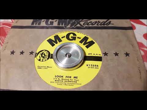 Marvin Rainwater - Look For Me - 1957 Country - MGM K12586