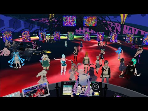 [Psytrance Mix] (2023/05/29 24:00-25:00) Mix at "PSY-APPLE" in VRChat