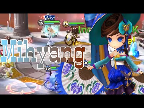 魔靈召喚 | 四星聯賽 | 水舞女 | 輸出 補血 減少狀態回合 |  Summoners War | Mihyang on Rta