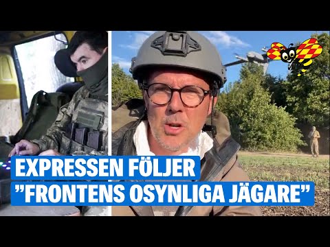 Hemliga drönaren flyger in i Ryssland – Expressen på plats