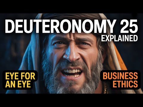 Deuteronomy Chapter 25 Explained (Eye For An Eye: Biblical Business Ethics & Ancient Justice)