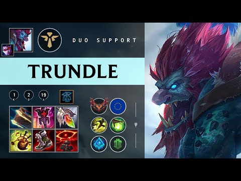 Trundle Support vs Soraka - EUW Grandmaster Patch 26.01