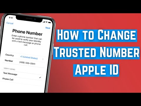 How to Change Trusted Phone Number For Two Factor...