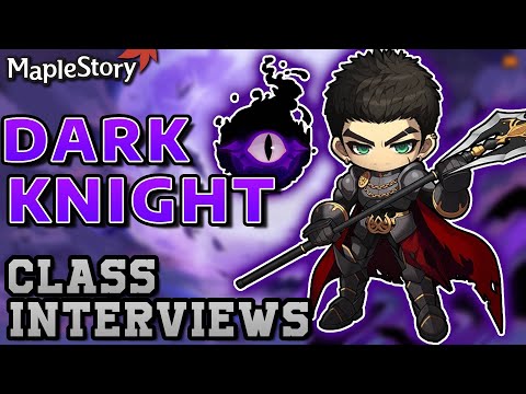 DARK KNIGHT Class Interview w/ KOBE | Ranking ALL Maplestory Classes