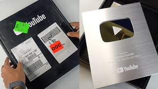 Unboxing Silver Play Button - Thanks for 100k Subscribers ❤️