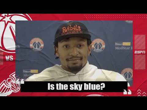 天空是藍色的嗎？ ('Is the sky blue?' - Bradley Beal's answers whether he is frustrated | NBA on ESPN)