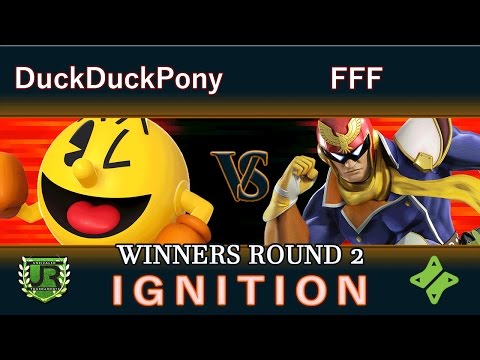 Ignition #43  WINNERS ROUND 2 - DuckDuckPony (Pac Man) vs FFF (Captain Falcon)