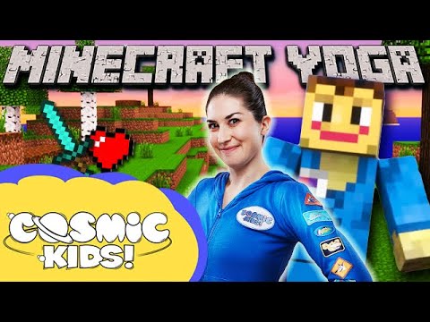 Minecraft Yoga | Minecraft Videos for Kids | Cosmic Kids 🧱👾