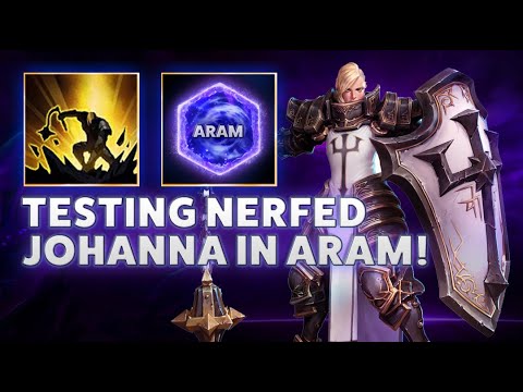 ARAM Lost Cavern - TESTING NERFED JOHANNA IN ARAM!