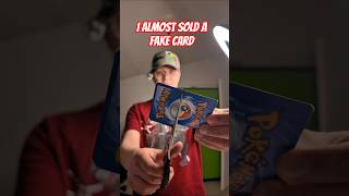 I almost sold a fake card today... #pokemoncommunity #pokemonfan #pokemoninvestor #aarongrades #tcg