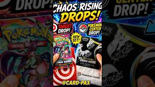 THE NEW CHAOS RISING SET IS INSANE! 🔥 Pokémon Center + Target Pickup!