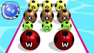 A-Z Run - All Levels Gameplay Android, iOS ( Level 4861 - 4874 )