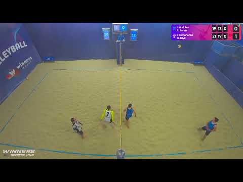 12:50 I. Horiaiev / S. Borets - I. Romanenko / O. Bilyk 29.04.2023 | Winners Beach Volleyball