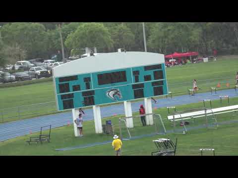 Girls 300m Hurdles Section 2 - Big Blue X 2021