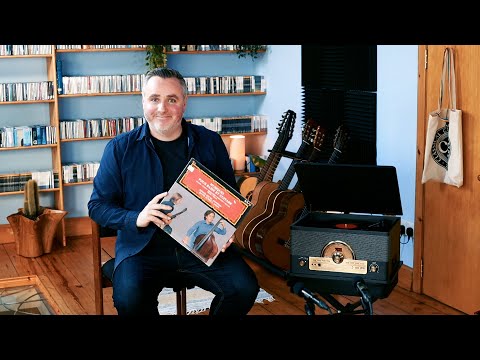 The Vinyl Collection @galleryofguitar David Russell & Dennis Milne - Music for Double Bass & Guitar.