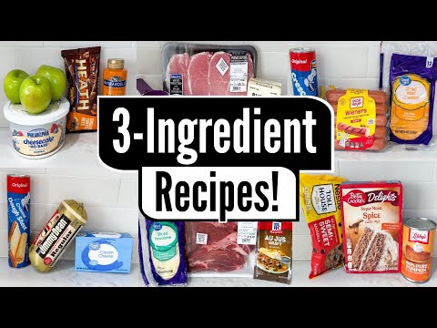9 SHOCKINGLY Easy 3-Ingredient Recipes | Simple, Budget-Friendly & Delicious Meals | Julia Pacheco