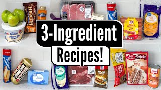9 SHOCKINGLY Easy 3-Ingredient Recipes | Simple, Budget-Friendly & Delicious Meals | Julia Pacheco