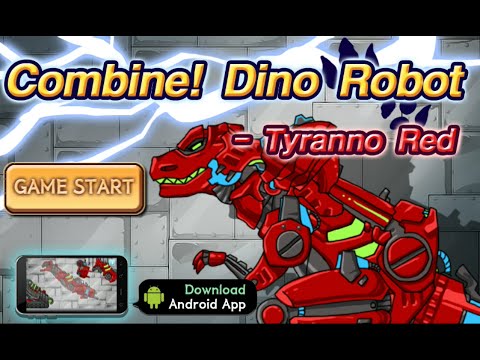 Dino Robot Tyranno Red - Game Show - Game Play - 2015 - HD