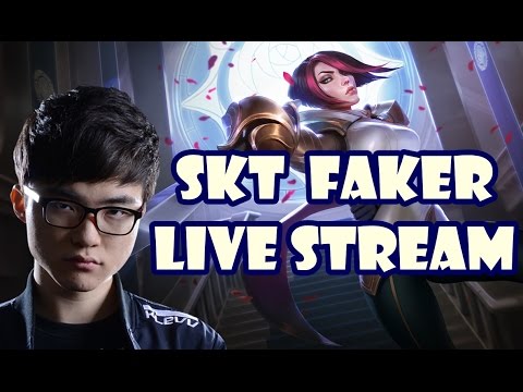[ june 20,2016] SKT Faker Fiora vs mordekaiser - S6 live stream