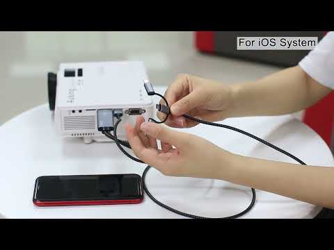 YouTube video about: How to connect rca projector to iphone?