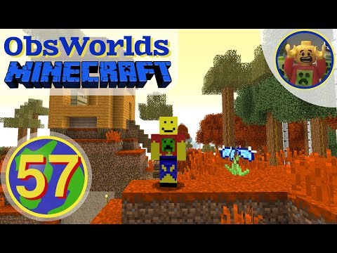 Jim plays ObsWorlds Minecraft E57 - C The New Home