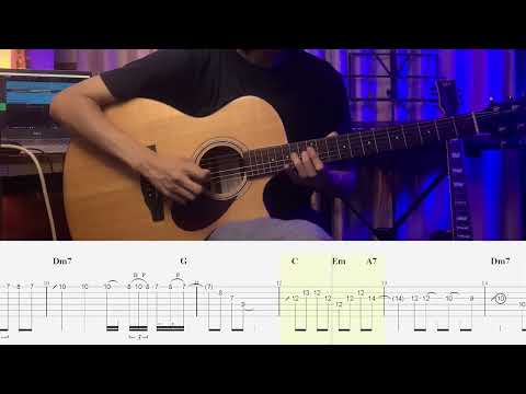 The Zero - ဆောင်းတွင်းနွေ Full guitar cover playthrough ( Rhy+Solo with tab )