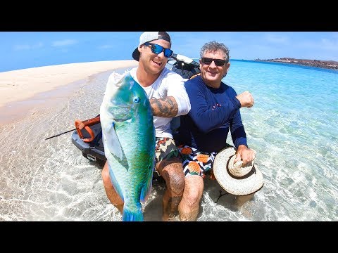 YBS Lifestyle Ep 40 - Shallow Water Spearfishing | Clearest Remote Island Creek