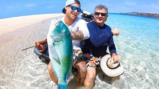 YBS Lifestyle Ep 40 - Shallow Water Spearfishing | Clearest Remote Island Creek