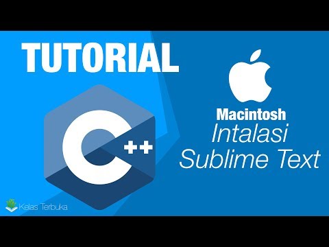 Belajar C Instalasi Sublime Text Mac