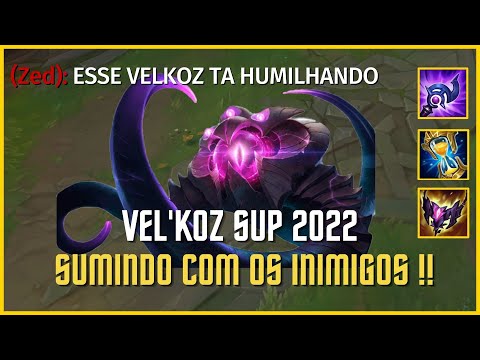 VELKOZ FULL AP SUPPORT [2022] | TAKING ADVANTAGE OF THE BUFF | League of Legends