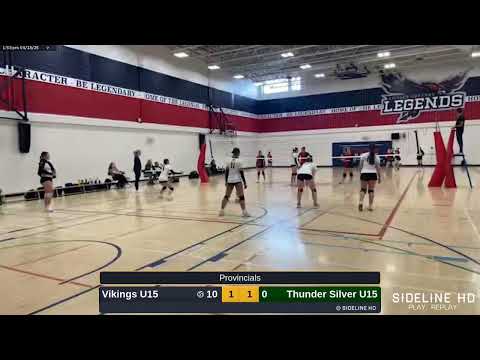 Thunder Silver U15 vs. Vikings U15 (2025.04.13)