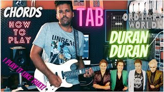 Ordinary World Duran Duran Guitar Cover Lesson W/ Tab Chords &amp; Fractal FM3