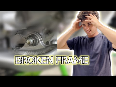 BROKEN Engine Mount, Bike Work, ProMX