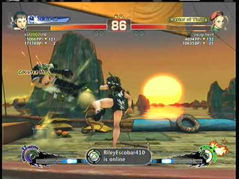 SSF4AE: Sakura (kof2002UM) vs. Cammy (osugi bent)    SD