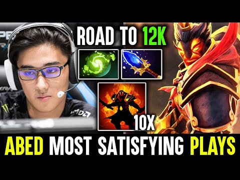 Abed Most Satisfying Plays 10x Remnant With Refresher - Road to 12k MMR Dota 2