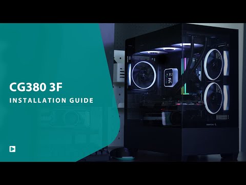 DEEPCOOL CG380 3F WH 3x120mm Fans w/o PSU White