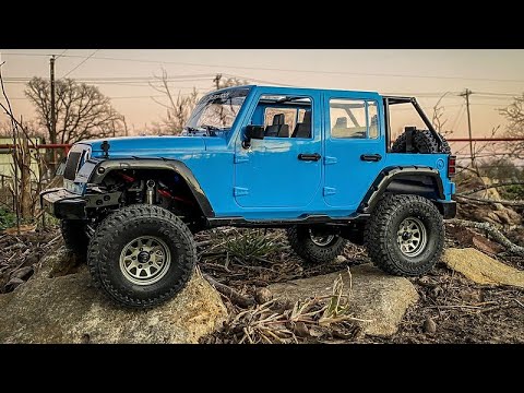 Unboxing the New RC4wd Cross Country Chassis with Black Rock body, an All New Chassis