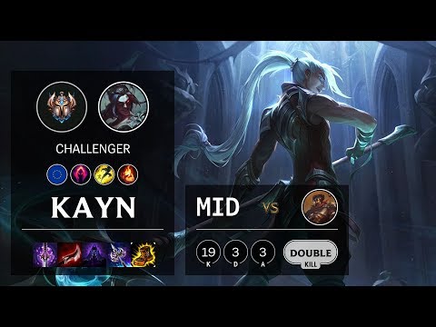 Kayn Mid vs Viktor - EUW Challenger Patch 10.11