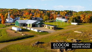 Architecture Spotlight #99 | Ecocor - Prefabricated Passive House | Searsmont, Maine