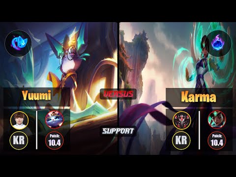 Beryl YUUMI (Support) [Summon Aery] VS KARMA - Grandmaster KR Patch 10.4
