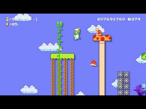Super Mario Maker 2 🔧 Endless Challenge 7377 - 7384